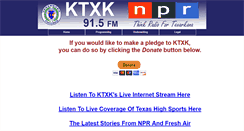 Desktop Screenshot of ktxk.org